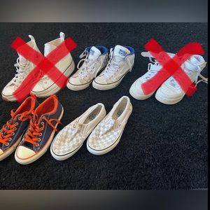 Nike, Vans, Converse clean out!